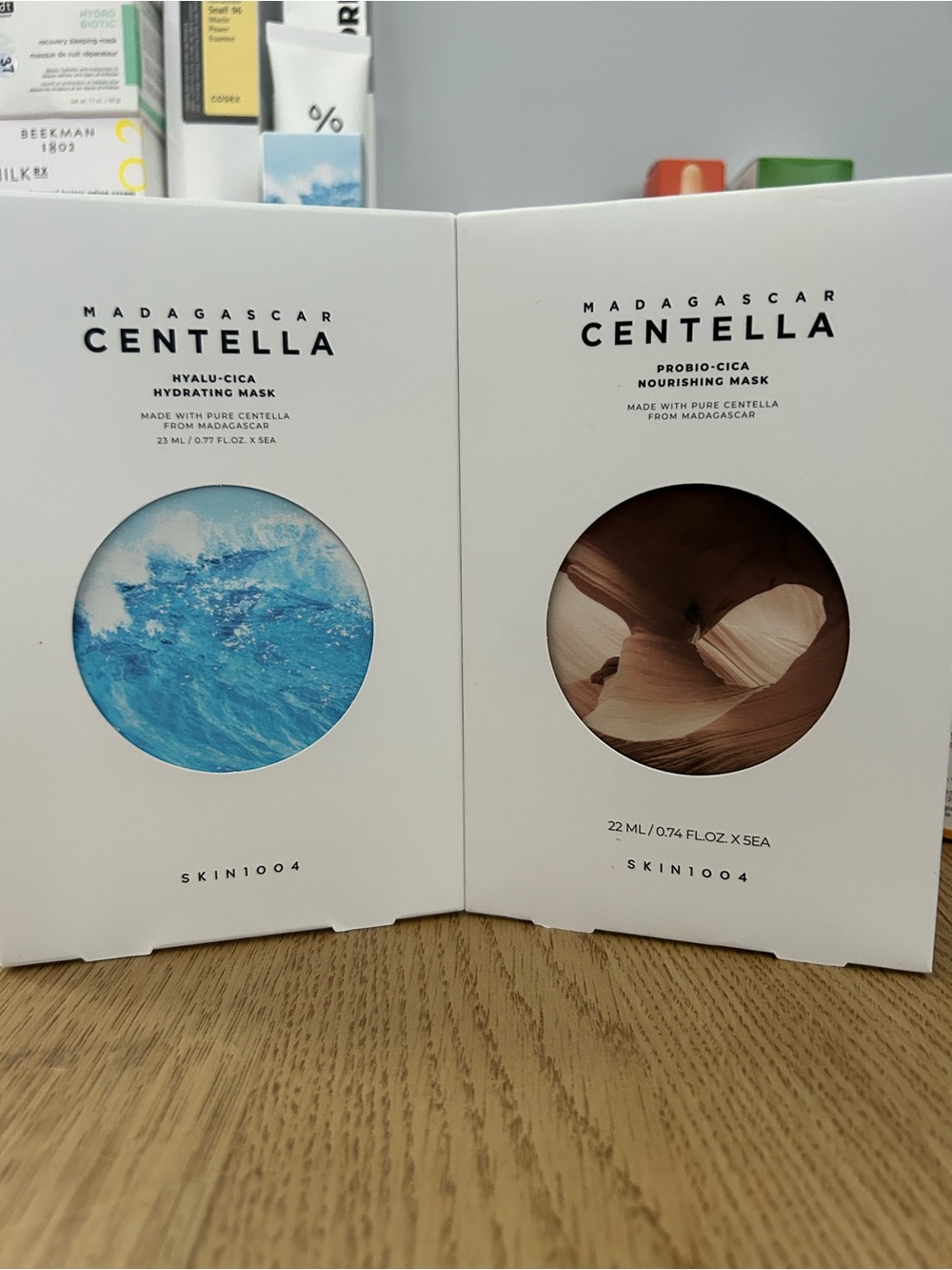 MADAGASCAR CENTELLA Hydrating & Nourishing Face Mask Duo - 10 total face masks